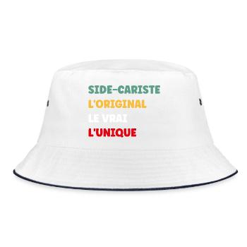 Sidecariste Original Unique - Bob - blanc/marine - Devant