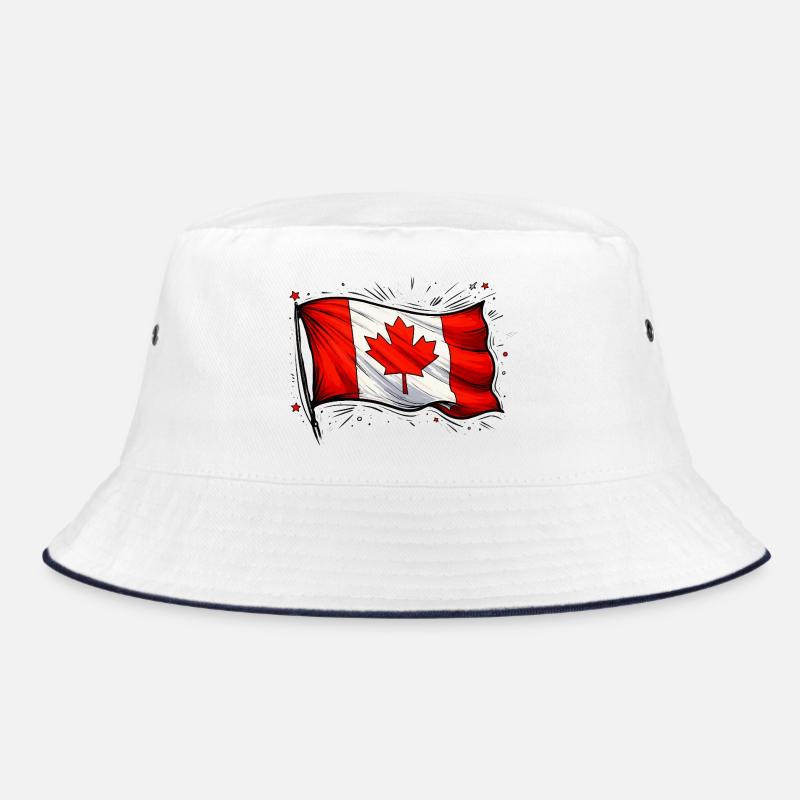 Canada Flag Bucket Hat