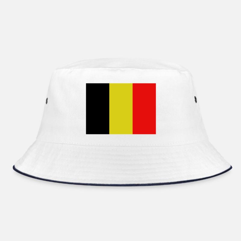 Belgian flag Bucket Hat
