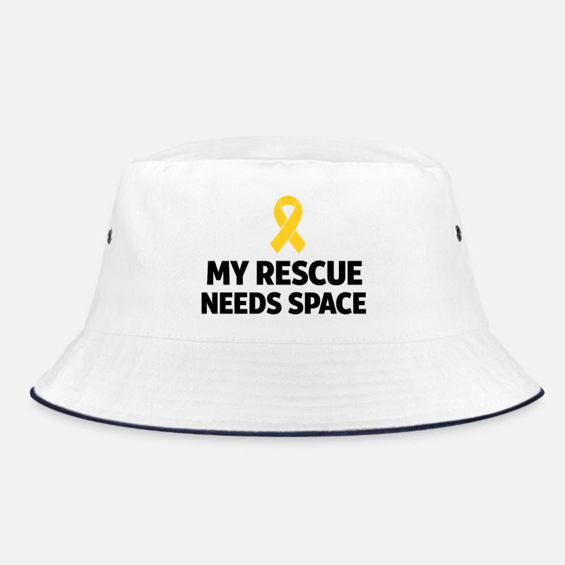 Reactive Dog Shirt – My Rescue Needs Space Bucket Hat