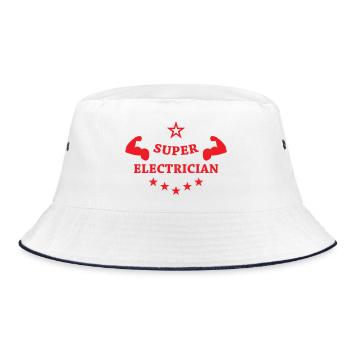 Super Électricien : Le Héros du Réseau Électrique - Bob - blanc/marine - Devant