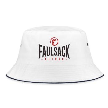 Faulsack NOIR - Bob - blanc/marine - Devant