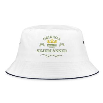 Original Sejerlänner Siegerländer  - Bucket Hat - Weiß/Navy - Vorne