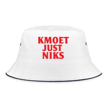 Kmoet just nothing, Dialecte anversois Chemises - Bob - blanc/marine - Devant