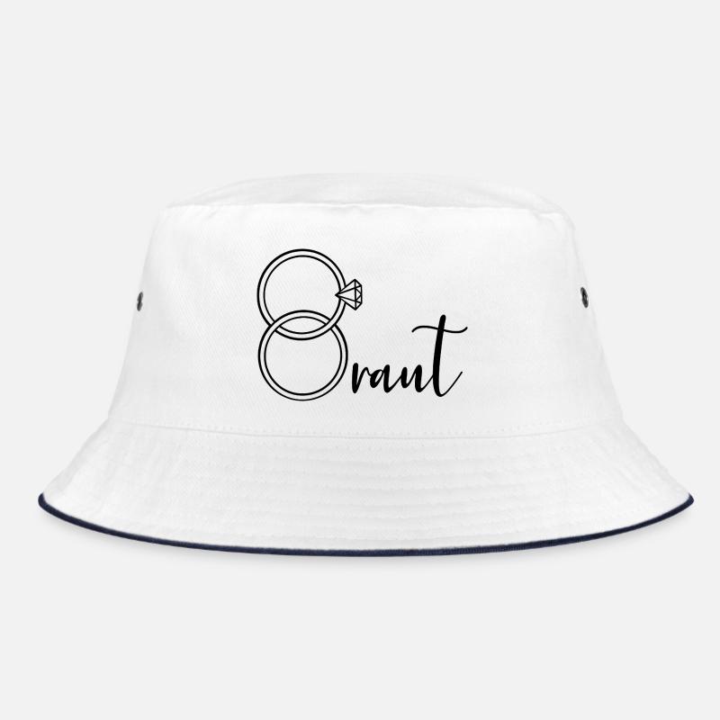Ringe Hochzeit Braut Bucket Hat