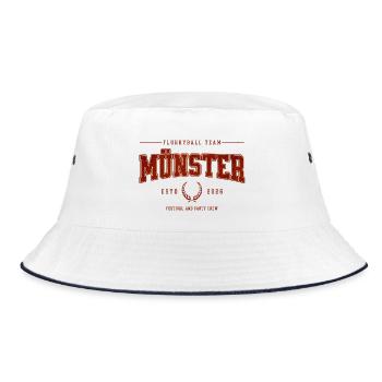 Maillot classique de l’équipe professionnelle de Flunkyball Münster - Bob - blanc/marine - Devant