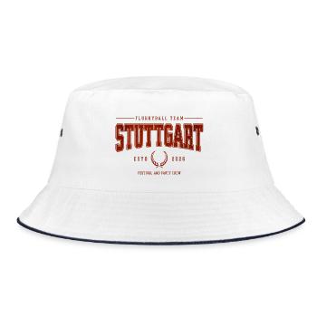 Maillot classique de l’équipe professionnelle de Flunkyball Stuttgart - Bob - blanc/marine - Devant