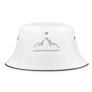 L’amour de la montagne - Bob - blanc/marine - Devant