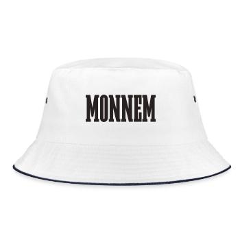 Monnem Mannheim - Bucket Hat - white/navy - Front