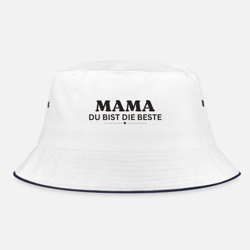 Mama du bist die Beste Bucket Hat