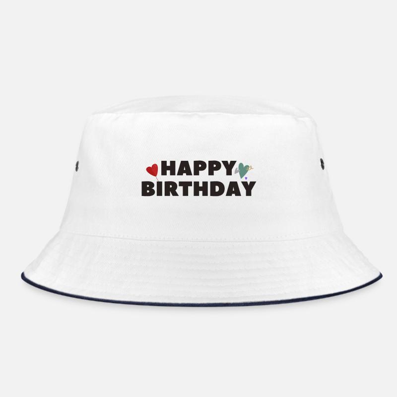 Happy Birthday Geschenkidee Bucket Hat
