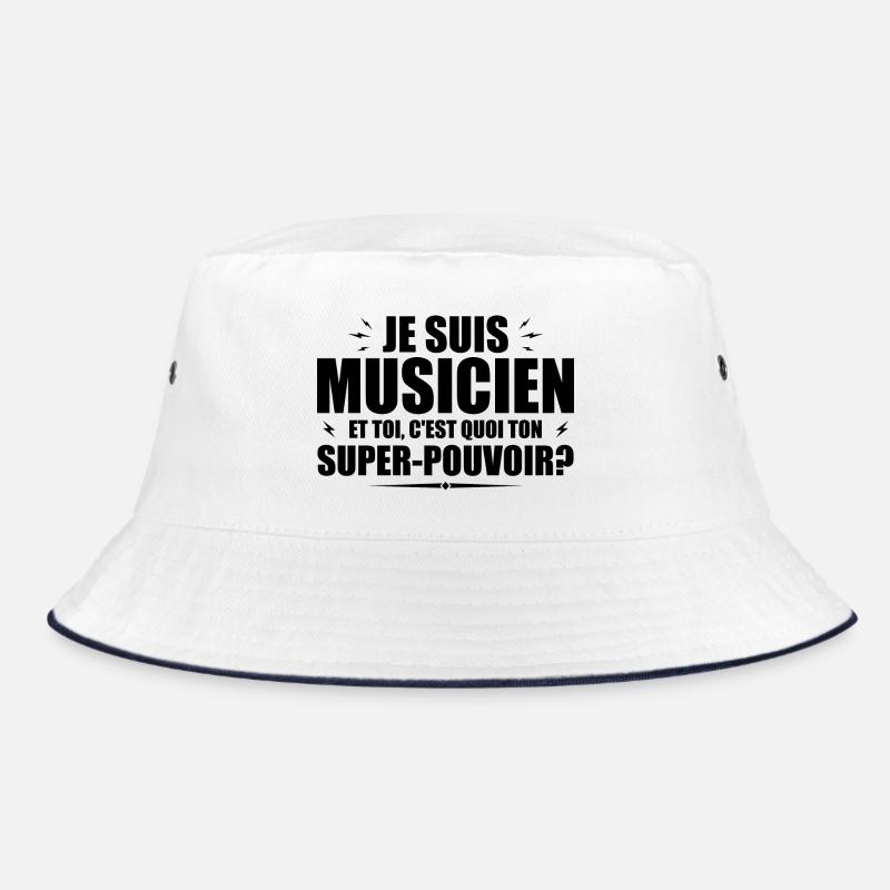 Ich bin Musiker. Was ist deine Superkraft? Bucket Hat