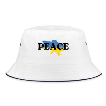 Paix Ukraine - Bob - blanc/marine - Devant