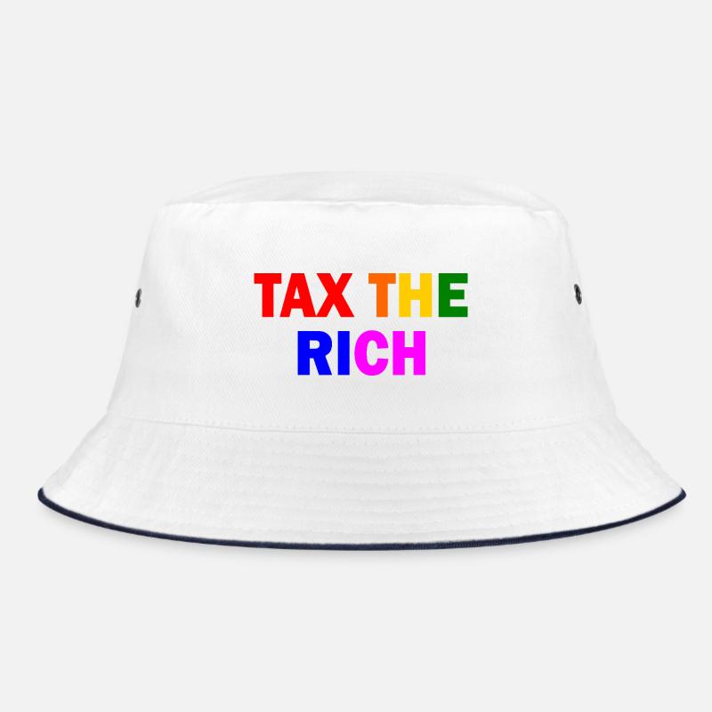 Tax the rich Bucket Hat
