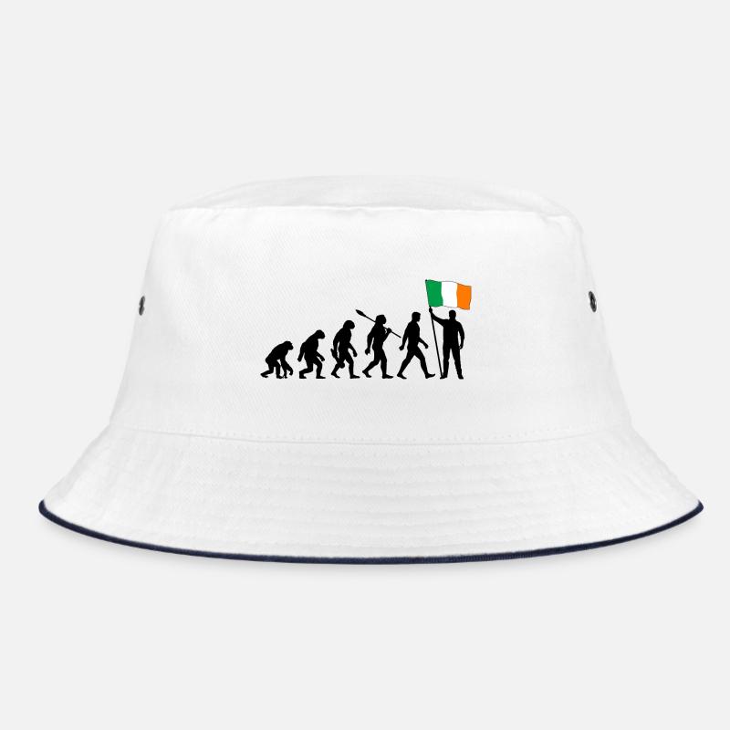 Irland - Evolution - Flagge - Nation Bucket Hat