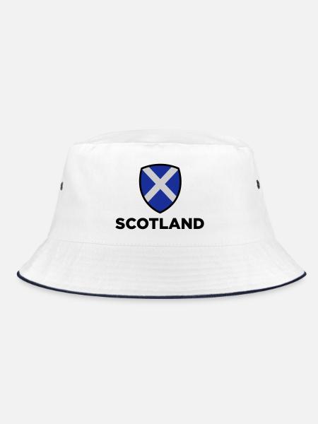 Drapeau national de l Ecosse - Bob - blanc/marine - Devant