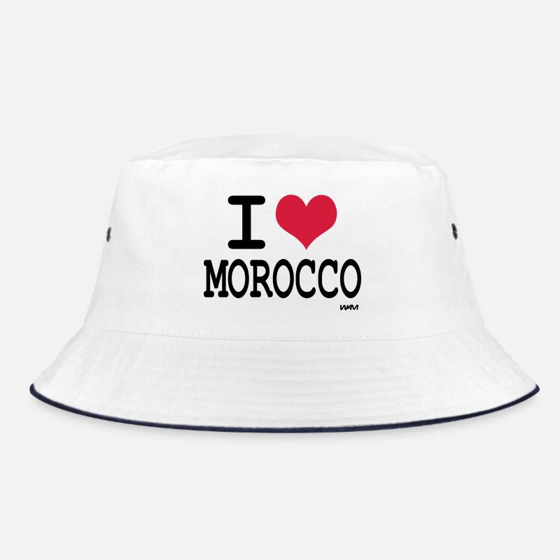 J'aime le maroc - couleurs personnalisables Bob