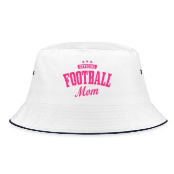 maman de football / soccer mom / soccer mom - Bob - blanc/marine - Devant