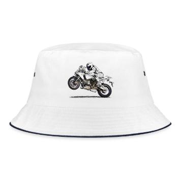 Motorcycle - Bob - blanc/marine - Devant