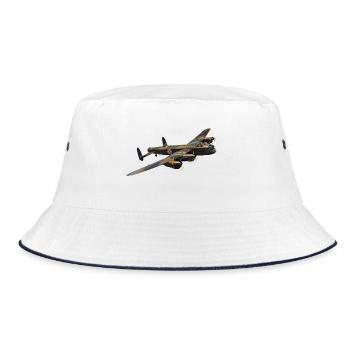 Avro Lancaster - Bucket Hat - white/navy - Front