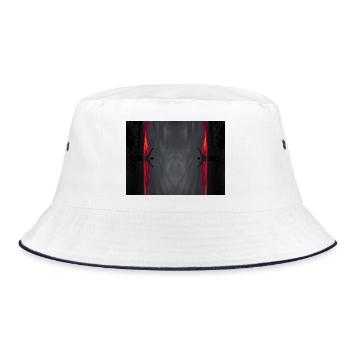 Hands up to the Sky - Bucket Hat - white/navy - Front