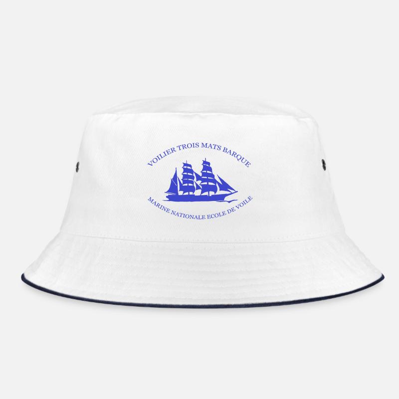 NAVY SAILING SCHOOL CREA L. RUNEMBERG Bucket Hat