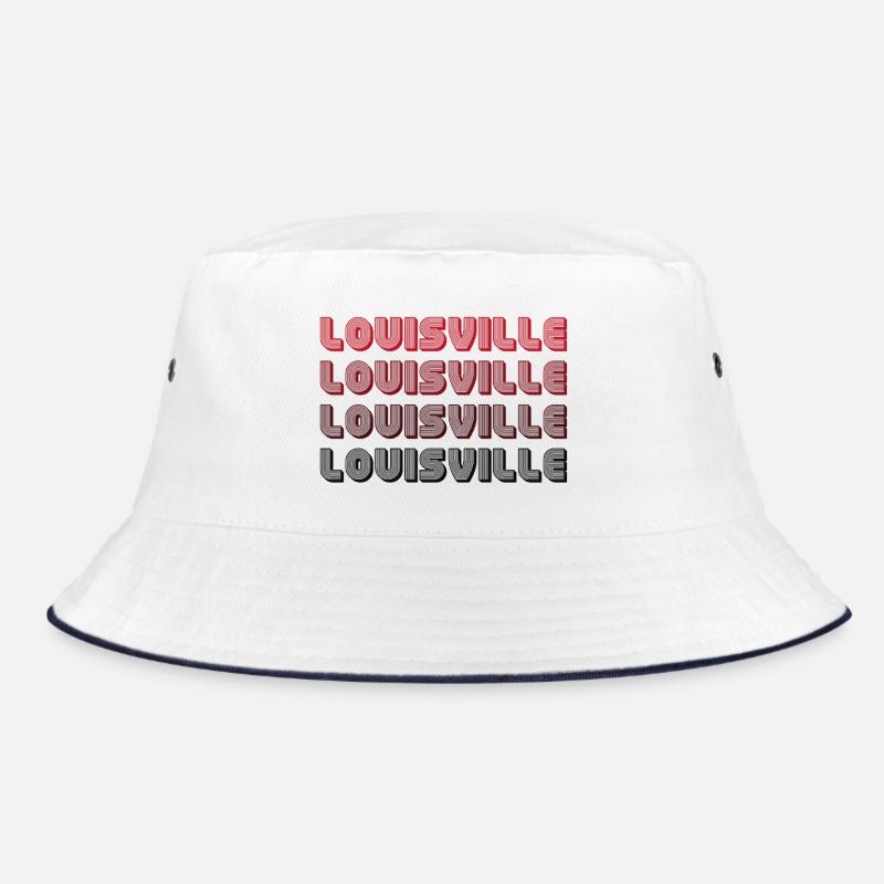 Louisville Gradient Typography Bucket Hat