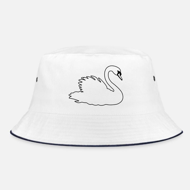 Transparenter Schwan Bucket Hat
