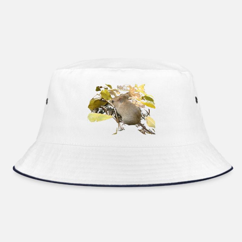 Maus im Laub Bucket Hat