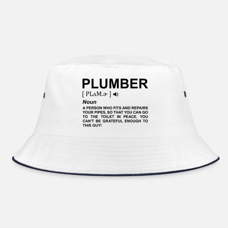 Plumber Meaning Bucket Hat