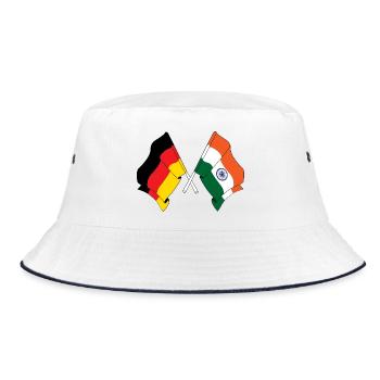 Drapeau de l’Allemagne et drapeau de l’Inde - Bob - blanc/marine - Devant
