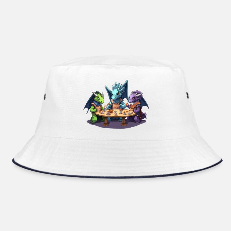 Dragon Dice Roleplay Group RPG Shirt Bucket Hat