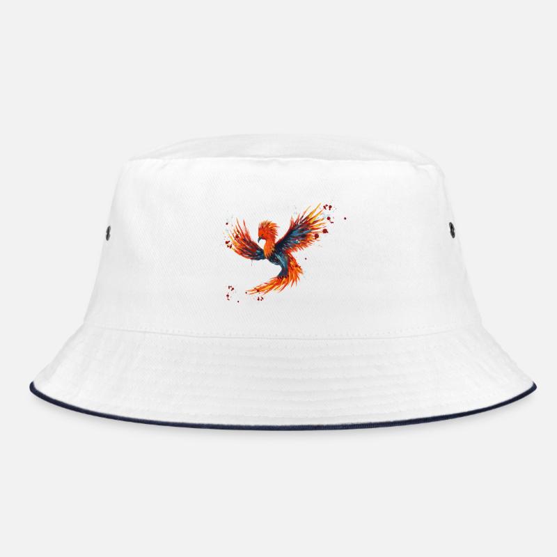 Phoenix Watercolor Bucket Hat