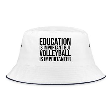 Volley-ball-ball Volley-volley-ball - Bob - blanc/marine - Devant