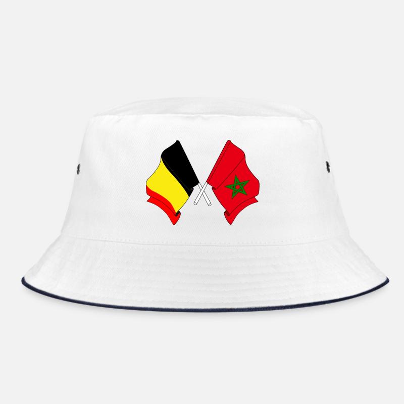 Drapeau de la Belgique, drapeau du Maroc Bob