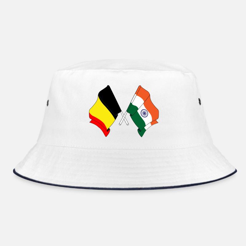 Drapeau de la Belgique, drapeau de l’Inde Bob