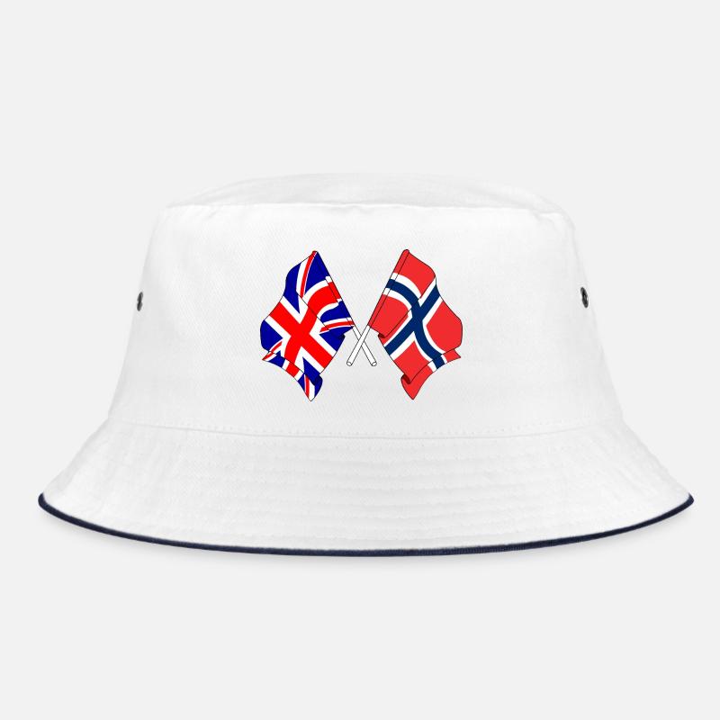 Drapeau Angleterre, drapeau Norvège Bob