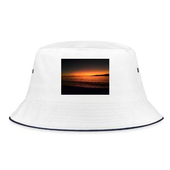 Seehaus. B Sea - Bucket Hat - white/navy - Front