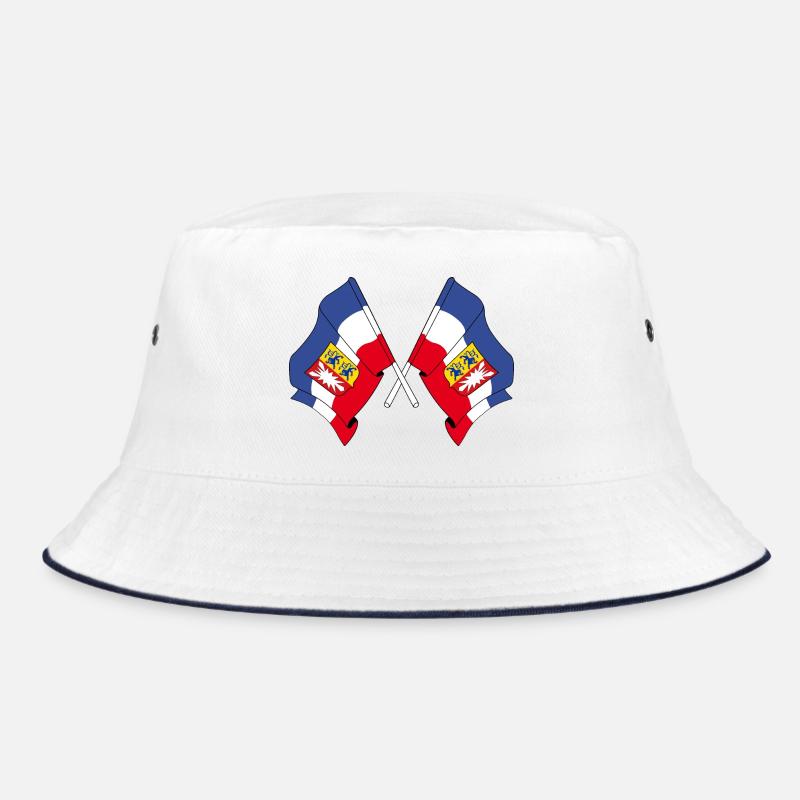 Deux drapeaux Schleswig Holstein Bob