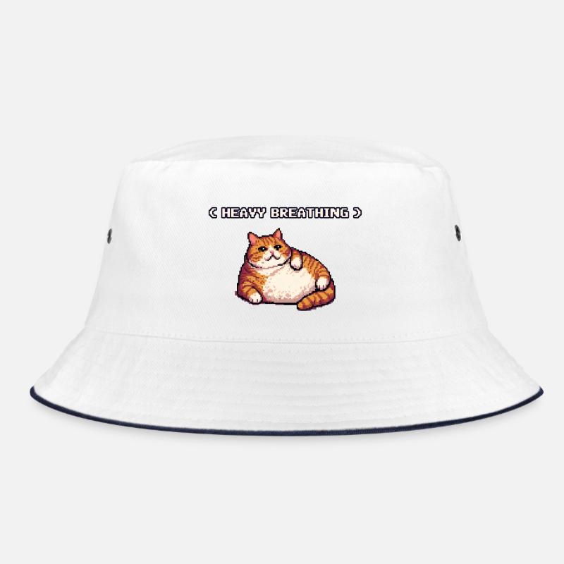 Chonky Pixel Cat Respiration lourde Bob