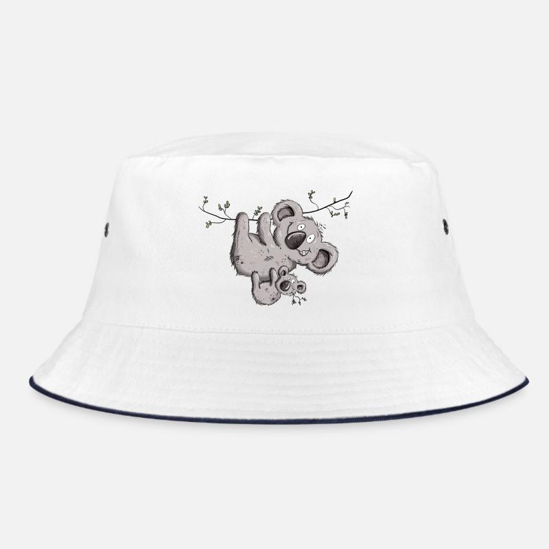 Drolliger Koala Bär Mit Koala Baby Bucket Hat