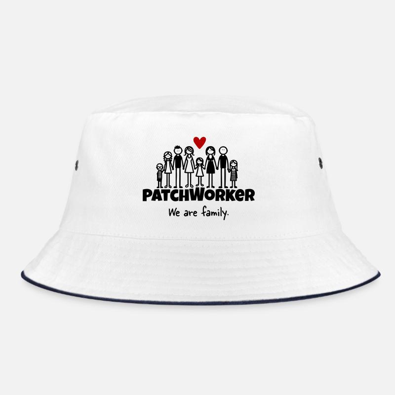 Patchworker We are family Bucket Hat