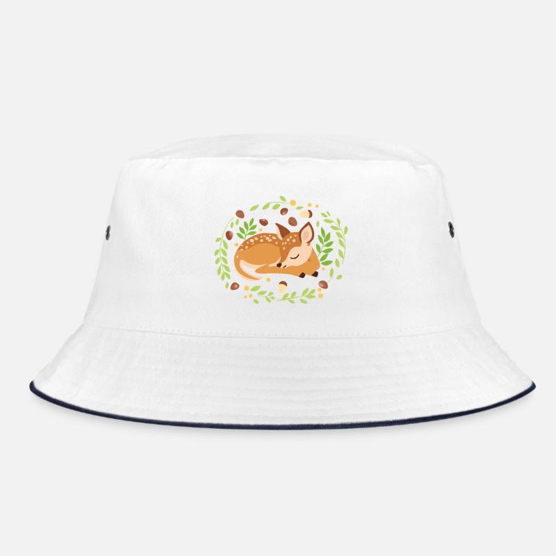 Schlafendes Rehkitz Bucket Hat