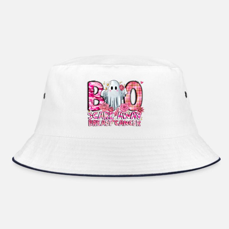 Boo verscheucht Brustkrebs Bucket Hat
