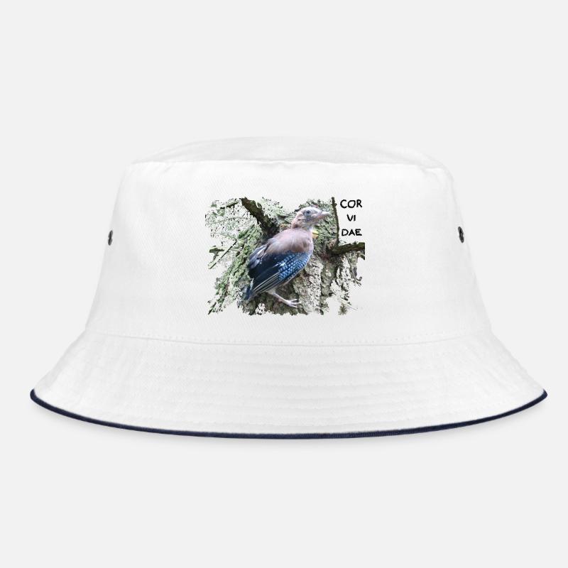Eichelhäher Corvidae Bucket Hat