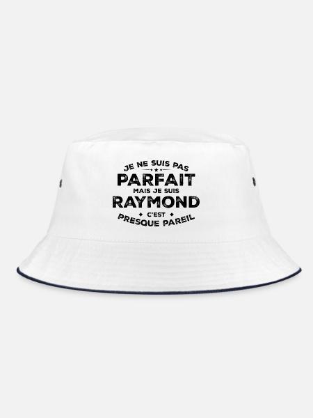 Raymond Un Prénom, Une Attitude L’Humour Raymond - Bob - blanc/marine - Devant