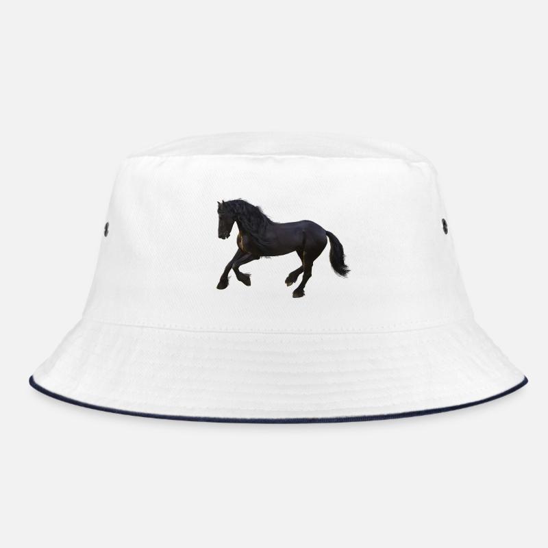 Cheval - Bob - blanc/marine