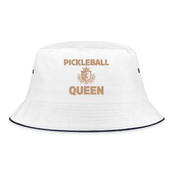 Reine du pickleball - Bob - blanc/marine - Devant