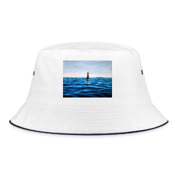 Phare sur le calme bleu de la mer Adriatique Croatie - Bob - blanc/marine - Devant