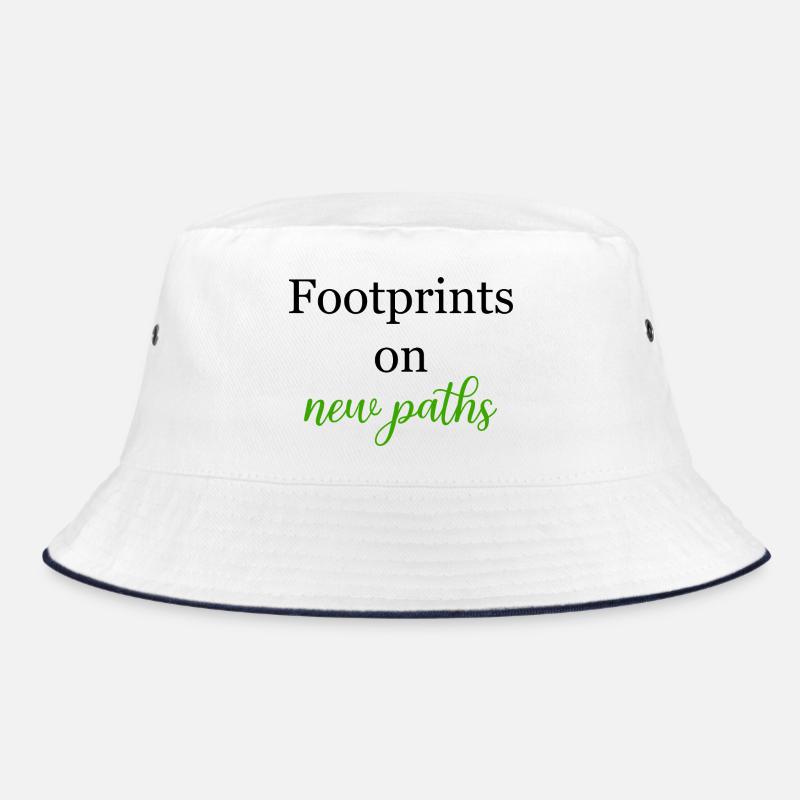 Footprints on New Paths Discovery Journey	 Bucket Hat